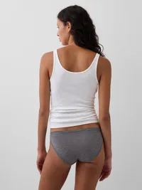 Breathe Bikini - Light heather gray — view 2