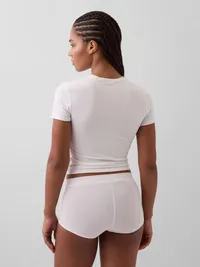 Breathe High Rise Bikini - Optic white — view 2