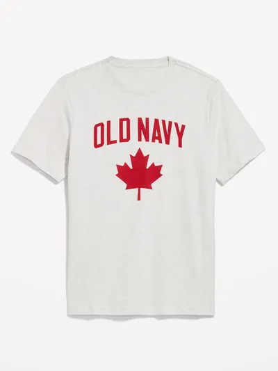 Canada Logo Graphic T-Shirt - Light Heather Gray