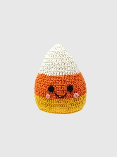 Candy Corn Crochet Toy - Multi