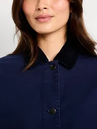 Canvas Barn Jacket - Arctic Depth — view 4