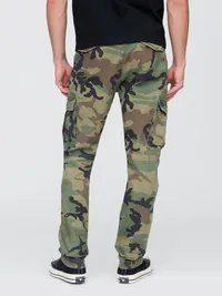 Cargo Pants - Green camo — view 4