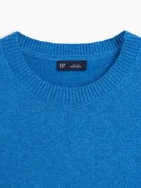CashSoft Crew Sweater - blue — view 4