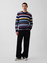 CashSoft Crew Sweater - MULTI STRIPE — view 2