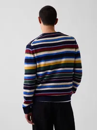 CashSoft Crew Sweater - MULTI STRIPE — view 3