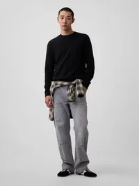 CashSoft Crew Sweater - True black — view 2