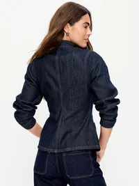 Cavalry Denim Jacket - Dark Wash — view 2