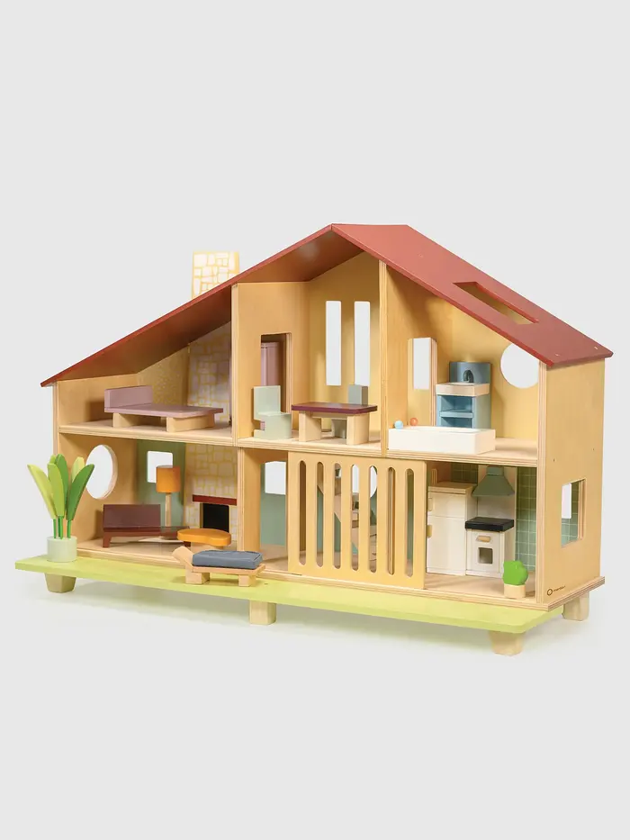 Cedar Chalet Doll House - Multi
