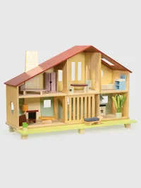Cedar Chalet Doll House - Multi — view 3
