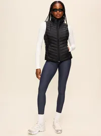 Chevron Puffer Vest - Black Jack — view 3
