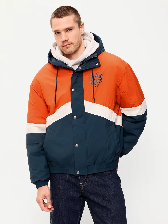 Chicago Bears Oversized Jacket for Adults - Chicago Bears