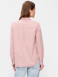 Classic Button-Down Shirt - Pink Plaid — view 2