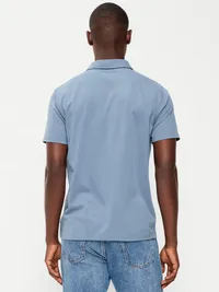 Classic Fit Jersey Polo - Moonlight Ocean — view 2