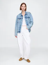 Classic Icon Denim Jacket - Light wash — view 5