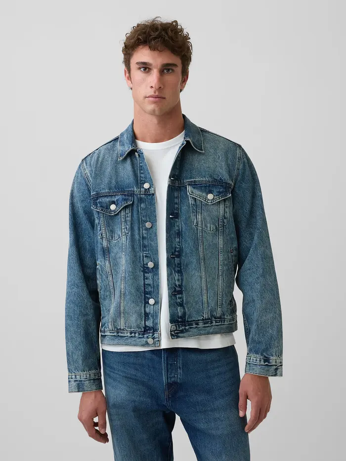 Classic Icon Denim Jacket - Medium wash