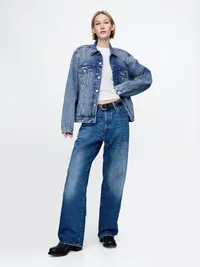 Classic Icon Denim Jacket - Medium wash — view 5
