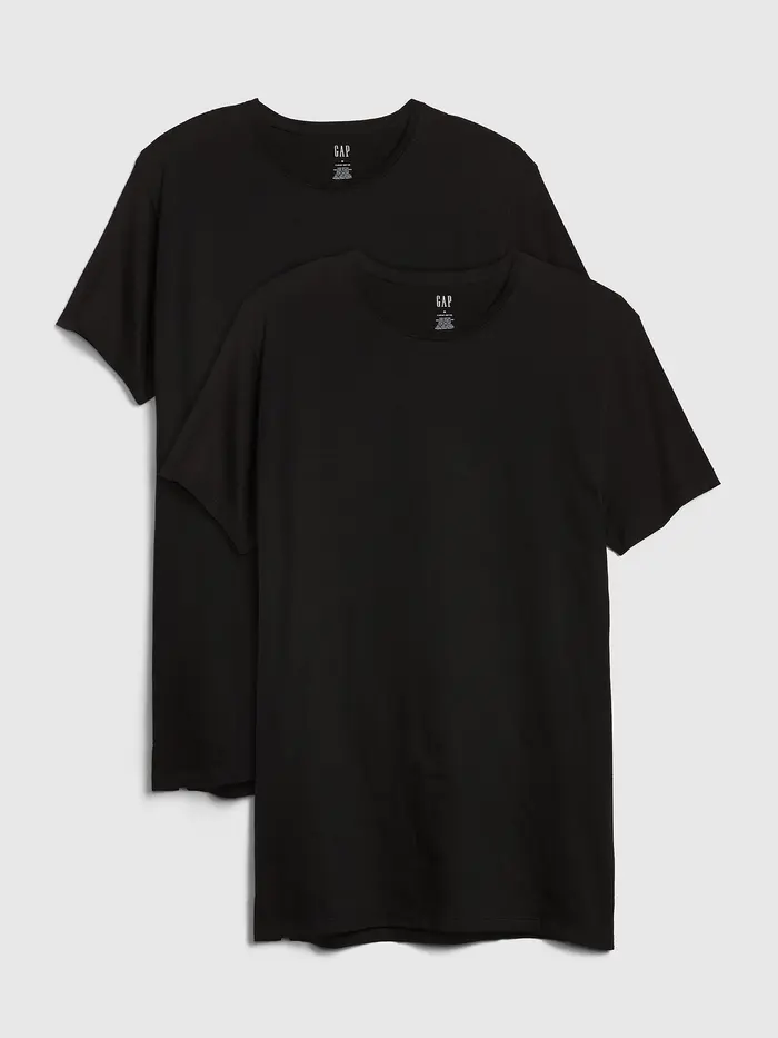 Classic T-Shirt (2-Pack) - True black