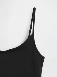 CloseKnit Basic Cami - Black — view 4