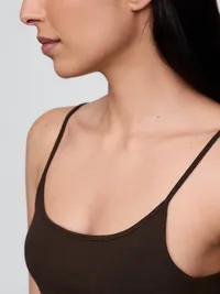 CloseKnit Basic Cami - Brown noir — view 4