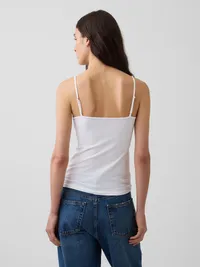 CloseKnit Basic Cami - White — view 2