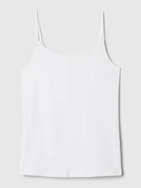 CloseKnit Basic Cami - White — view 4