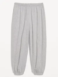 CloudComfy Cinched Balloon Jogger Pants - Gray — view 2