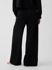 CloudLight Easy Wide-Leg Pants - Black — view 4