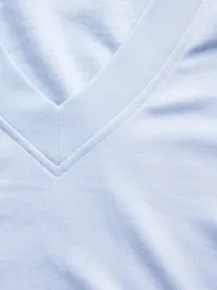 CloudLight Oversized Sweatshirt - Button down blue — view 4