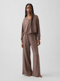 CloudLight Oversized Sweatshirt - Toasted almond brown — view 2