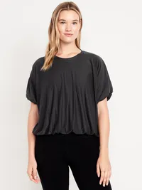 CloudMotion Bubble Top - Black Jack — view 5