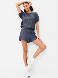 CloudMotion Bubble Top - Dusky Navy — view 3