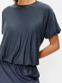 CloudMotion Bubble Top - Dusky Navy — view 4