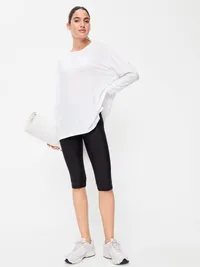 CloudMotion Long-Sleeve Tunic - Magnolia — view 3