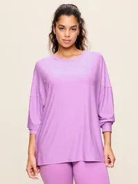 CloudMotion Long-Sleeve Tunic - Orchid — view 5