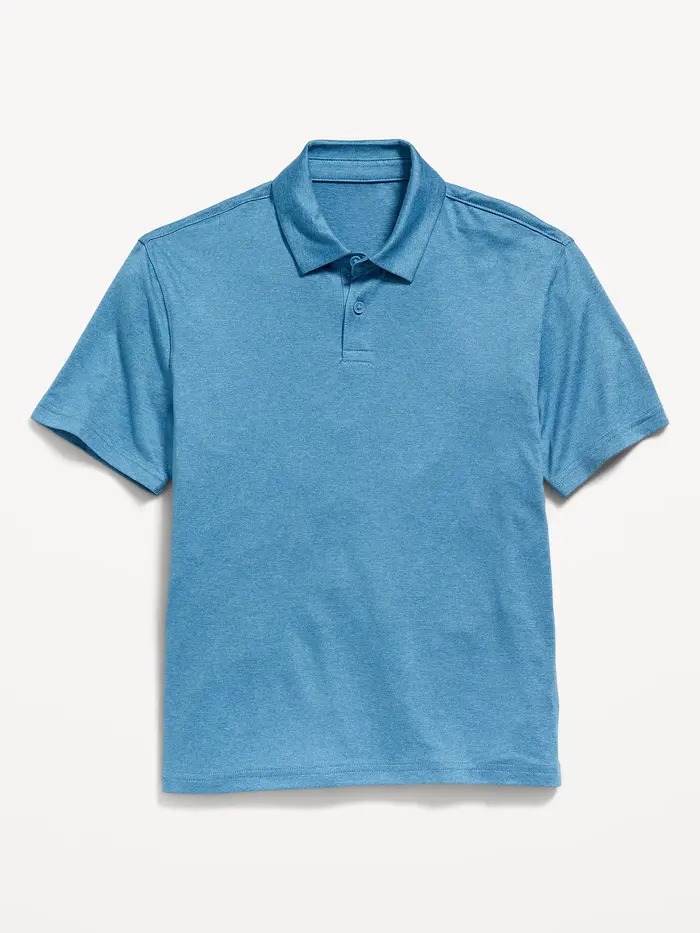 CloudMotion Performance Polo Shirt for Boys - Ballet Blue