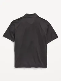 CloudMotion Performance Polo Shirt for Boys - BlackJack — view 2