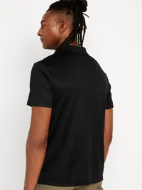 CloudMotion Pique Polo - Black Jack — view 2