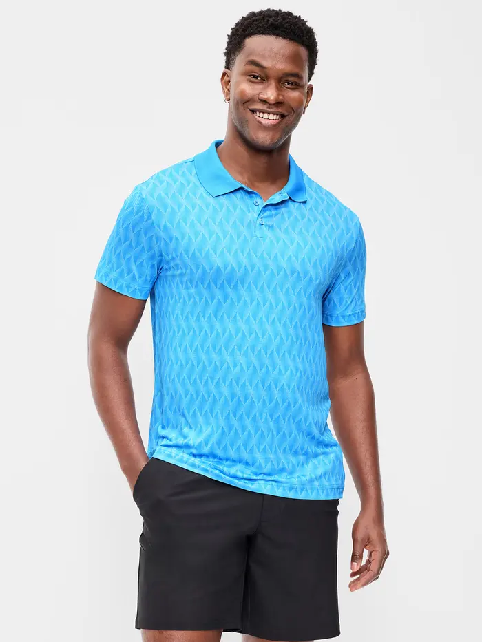 CloudMotion Polo - Blue Diamond