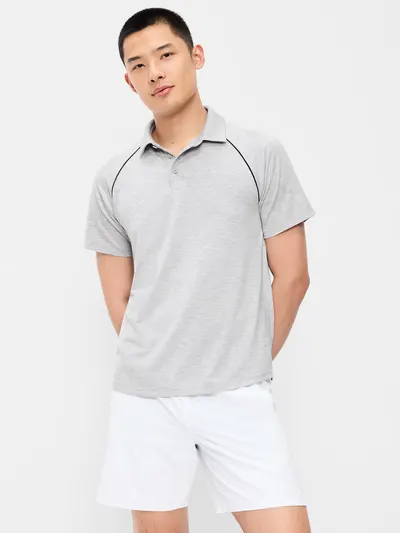 CloudMotion Polo - Light Gray