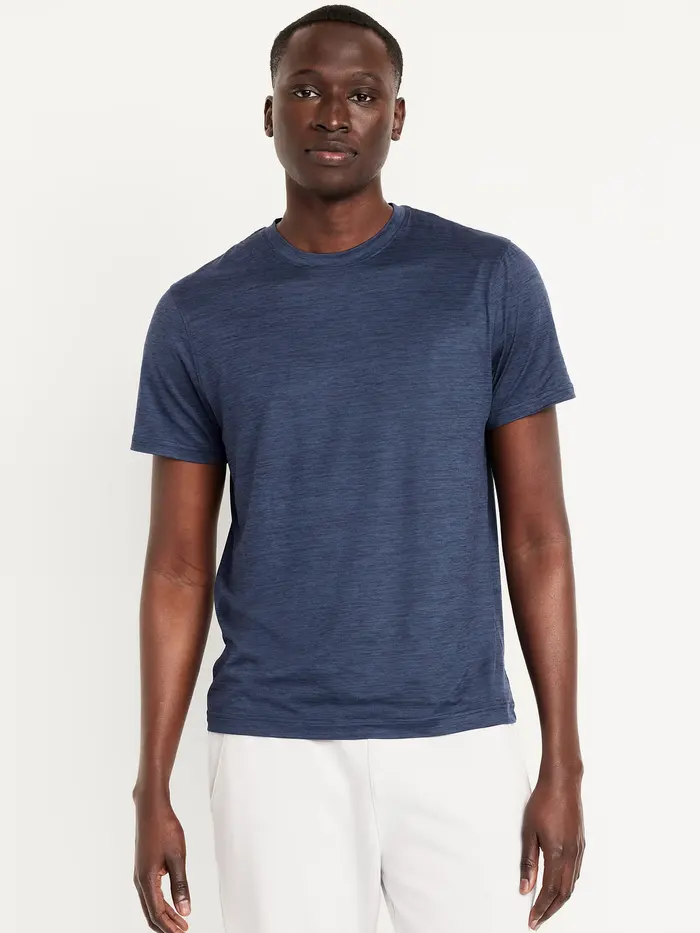 CloudMotion Space-Dye T-Shirt - Navy