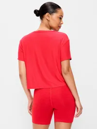 CloudMotion T-Shirt - Bold Red — view 2