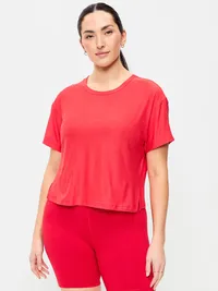 CloudMotion T-Shirt - Bold Red — view 5