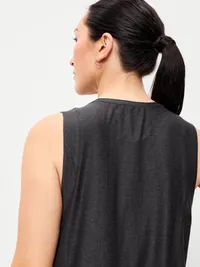 CloudMotion Tank Top - Black Jack 4 — view 4