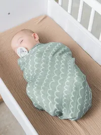 Comfy Cubs Muslin Swaddle Blanket - Multi — view 3