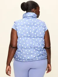 Core Puffer Vest - Blue Mosaic — view 4