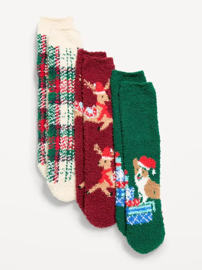 Cozy Ankle Socks 3-Pack for Men - Holiday Era