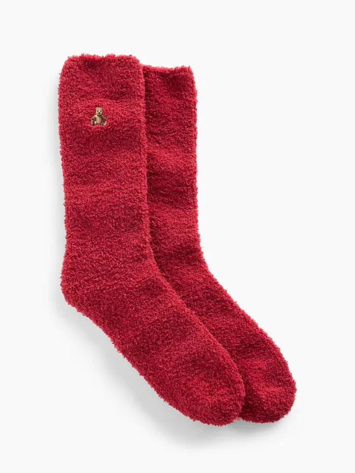 Cozy Socks - MODERN RED