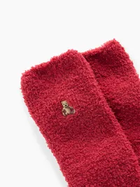 Cozy Socks - MODERN RED — view 2