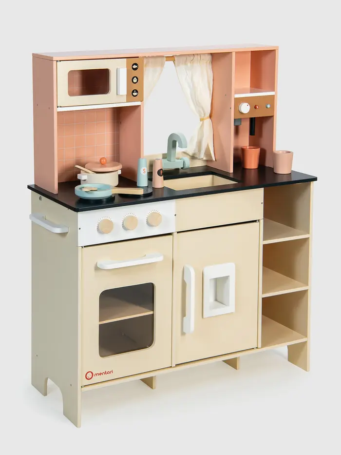 Cream Play Kitchen - Multi