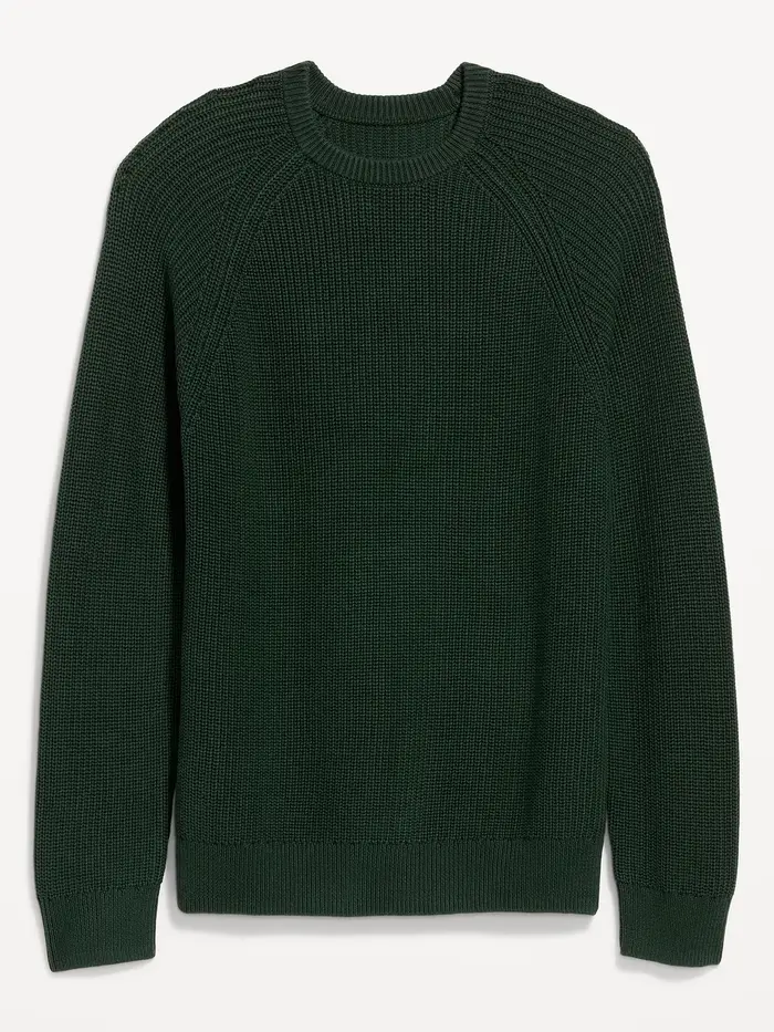 Crew-Neck Sweater - Forest Canopy